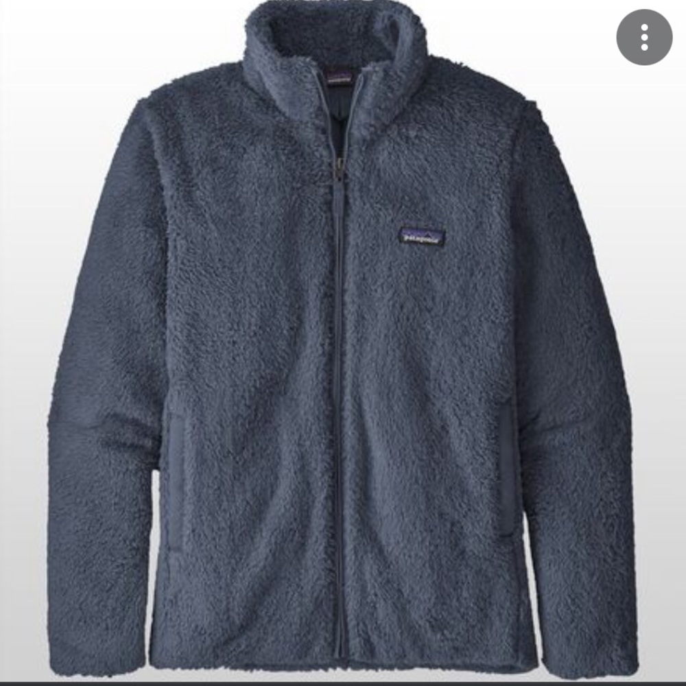 Patagonia Los Gatos fleece zip up jacket blue s